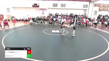 126 lbs Round Of 16 - Ian Prebble, Hingham vs Kai Ly, Minnechaug