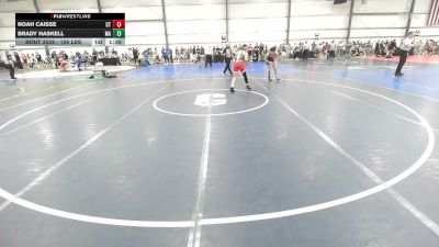 126 lbs Round Of 64 - Noah Caisse, CT vs Brady Haskell, MA