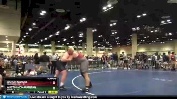 285 lbs Round 5 (10 Team) - Aaron Garcia, Mill Creek High vs Austin Mcnaughtan, Wasatch