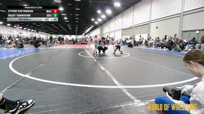 40 lbs Rr Rnd 5 - Pyper Patterson, MOJO K-6 vs Riley Tarwater, Untouchables Girls Black