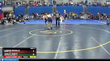 138 lbs Round 2 (4 Team) - Landon Desselle, Summit vs Findley Smout, Christian Brothers