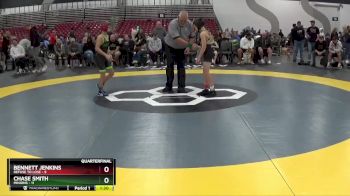 75 lbs Quarterfinals (8 Team) - Bennett Jenkins, Refuse To Lose vs Chase Smith, Minions