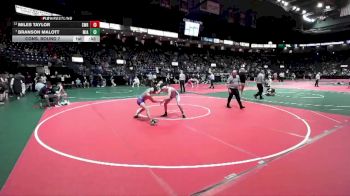 126 lbs Cons. Round 7 - Miles Taylor, SWR1 vs Branson Malott, MIA1