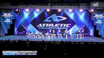 Spirit Central Metro-West - Gold Cats [2026 L1.1 Junior - PREP Day 1] 2026 Athletic Championships Grand Nationals