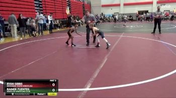 45 lbs Champ. Round 2 - Rainer Fuentes, Ironclad Wrestling Club vs Ryan Gibbs, Buckhorn Youth Wrestling