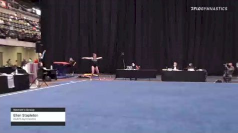 Ellen Stapleton - Women's Group, KAATS Gymnastics - 2021 Women's Xcel Region 4 Championships