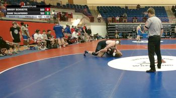 285 lbs Round 4: Semis & 3rd Wb - Brody Schuette, Dawson County vs Zane Taliaferro, Troup
