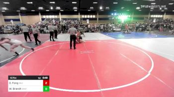 157 lbs Round Of 64 - Derek Fong, Valiant College Prep vs Wylde Brandt, Ventura