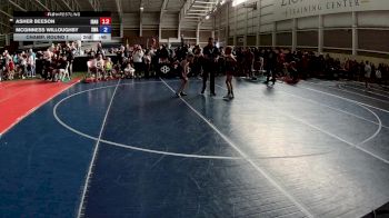 92 lbs Cons. Round 5 - Timothy Hill, Oregon vs Gage Green, Idaho