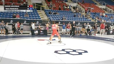 132 lbs Champ. Rd Of 128 - Parker Graveman, South Dakota vs Max Francisco, Alaska