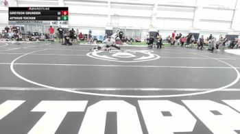 B-45 lbs Quarterfinal - Greyson Grunden, OH vs Attikus Tucker, OH