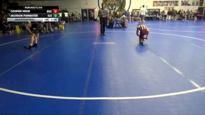 106 lbs Quarterfinal - Cooper Krob, Mount Vernon vs Jackson Parmater, Vinton-Shellsburg