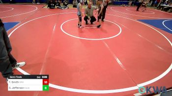 75 lbs Quarterfinal - Kieran Blake, Rollers Academy Of Wrestling vs Jett Black, Glenpool Youth Wrestling