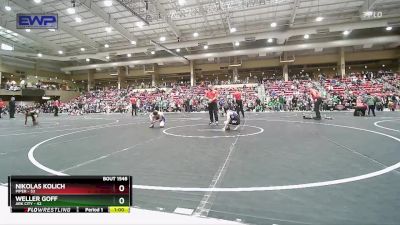 90 lbs Round 5 - Weller Goff, Ark City vs Nikolas Kolich, Piper