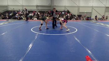 90 lbs Rr Rnd 2 - Claire Lancaster, Oklahoma Supergirls vs Chevelle Boynton, Oregon Womens Wrestling