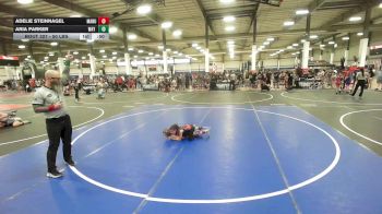 50 lbs Rr Rnd 3 - Adelie Steinnagel, Manu WC vs Aria Parker, Way Out West