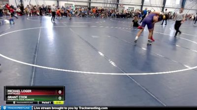 Elite 184 lbs Cons. Round 1 - Grant Cook, Minnesota State Mankato vs Michael Loger, Unattached