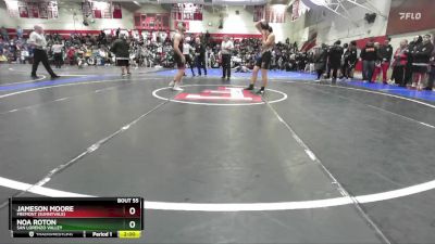 150 lbs Prelim - Noa Roton, San Lorenzo Valley vs Jameson Moore, Fremont (Sunnyvale)