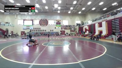 140 lbs Champ. Round 1 - Taylor Holliday, Southridge vs Iris Hernandez, Borah