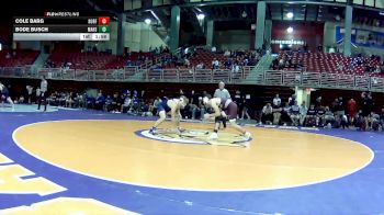 150 lbs Round 1 (16 Team) - Cole Barg, Norfolk vs Bode Busch, Manhattan HS