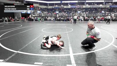 58 lbs 3rd Place - Nolan Rowe, Nebraska Wrestling Academy vs Walter Simon, Purler Wrestling Academy