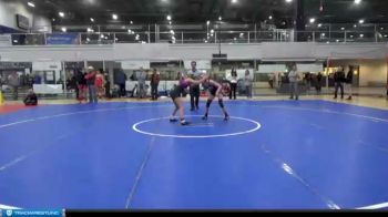 109 lbs Cons. Semi - Aiddan Hedrick, Tabb Wrestling Club vs Mia Goodwin, Kellam Matrats