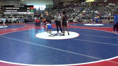 6A 155 lbs Semifinal - Arden Jellen, Rogers vs RayNya Watson, Northside