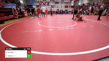 86-89 lbs Rr Rnd 5 - Brayden Barajas, Grove Takedown Club vs Ryder Hobbs, Salina Wrestling Club