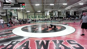 118 lbs Rr Rnd 5 - Jocelyn Sanchez, Legacy Wrestling vs Sofia Qadir, Oakton High School