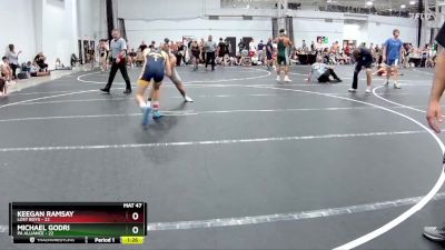 165 lbs Round 4 (8 Team) - Keegan Ramsay, Lost Boys vs Michael Godri, PA Alliance