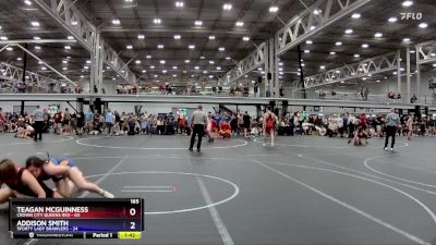 165 lbs Round 1 (8 Team) - Teagan McGuinness, Crown City Queens Red vs Addison Smith, 5forty Lady Brawlers