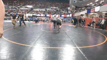 A - 285 lbs Champ. Round 1 - Uriah Read, Ronan vs Cody Kills On Top, Hardin