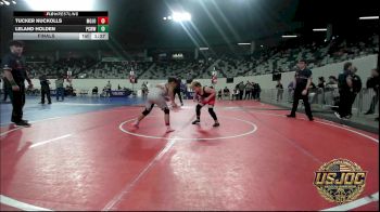 105 lbs Final - Tucker Nuckolls, Mojo Grappling Academy vs Leland Holden, Ponca City Wildcat Wrestling