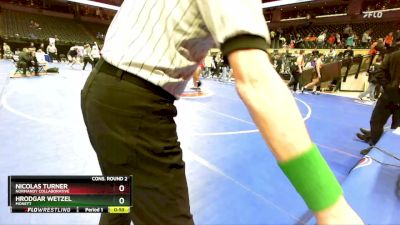 285 Class 2 lbs Cons. Round 2 - Nicolas Turner, Normandy Collaborative vs Hrodgar Wetzel, Monett