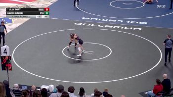115 lbs Cons. Round 1 - Haven Baker, Spearfish vs Lilly Toft, Brookings