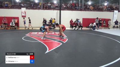 61 kg Round Of 128 - Julian Valtierrez, Beat The Streets Chicago-Midway vs Vinny Citrano, Oklahoma Rtc