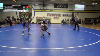 106 lbs 3rd Place Match - Marcus Cardona, West Liberty vs Eli Peiffer, Grinnell