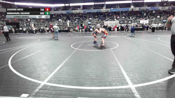 135 lbs Consolation - Cooper Keys, Tahlequah WC vs Emmanuel Kearns, Honey Badger WC