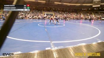 92 lbs Consi Of 16 #1 - Gannen Majka, Black Fox Wrestling Academy vs Connor Suskey, Team Tulsa Wrestling Club