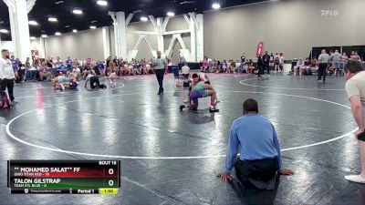 138 lbs Round 5 (6 Team) - Talon Gilstrap, Team STL Blue vs ** Mohamed Salat** FF, Ohio Titan Red