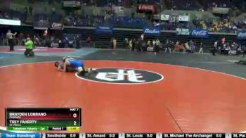 Champ. Round 1 - Trey Faherty, St. Pauls vs Brayden Lobrano, Parkway