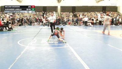 75-I lbs Consi Of 8 #2 - William Uszenski, Apex vs Alexander LaBella, High Pace Wrestling Club