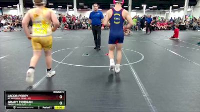 140 lbs Round 5 (8 Team) - Grady Morgan, Finger Lakes Elite vs Jacob Perry, NC National Team