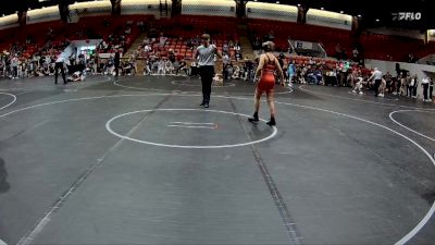 110 lbs Finals (2 Team) - Caleb Everson, Warner Elite vs Jennings Augustine, DWA