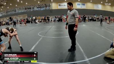 80 lbs Round 2 - Mark Wurster, CP Wrestling Academy vs Levi Snelson, Midlothian Miners WC