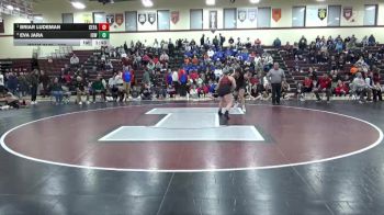 190 lbs 1st Place Match - Briar Ludeman, Cedar Falls vs Eva Jara, Iowa City West