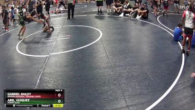 95 lbs Cons. Semi - Gabriel Bailey, Nexgen Regional Training Cente vs Abel Vasquez, Poway Elite