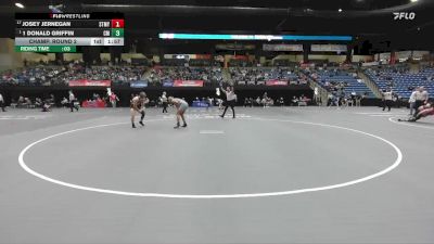 157 lbs Champ. Round 2 - 1 Donald Griffin, Central Methodist vs Josey Jernegan, Saint Mary