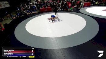 135 lbs Round 4 (16 Team) - Sage Reyes, CVWA-FR vs Piper Pike, CMWA-FR