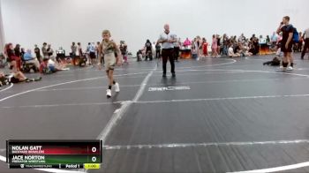 55 lbs Quarterfinal - Nolan Gatt, Backyard Brawlers vs Jace Norton, Predator Wrestling